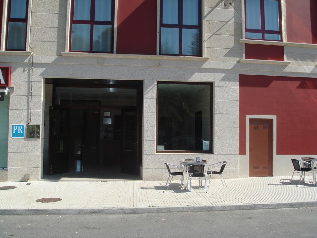 Pension Residencial Platas O Pedrouzo Exterior foto