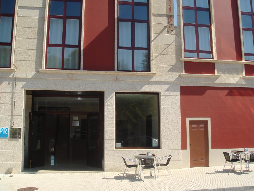 Pension Residencial Platas O Pedrouzo Exterior foto