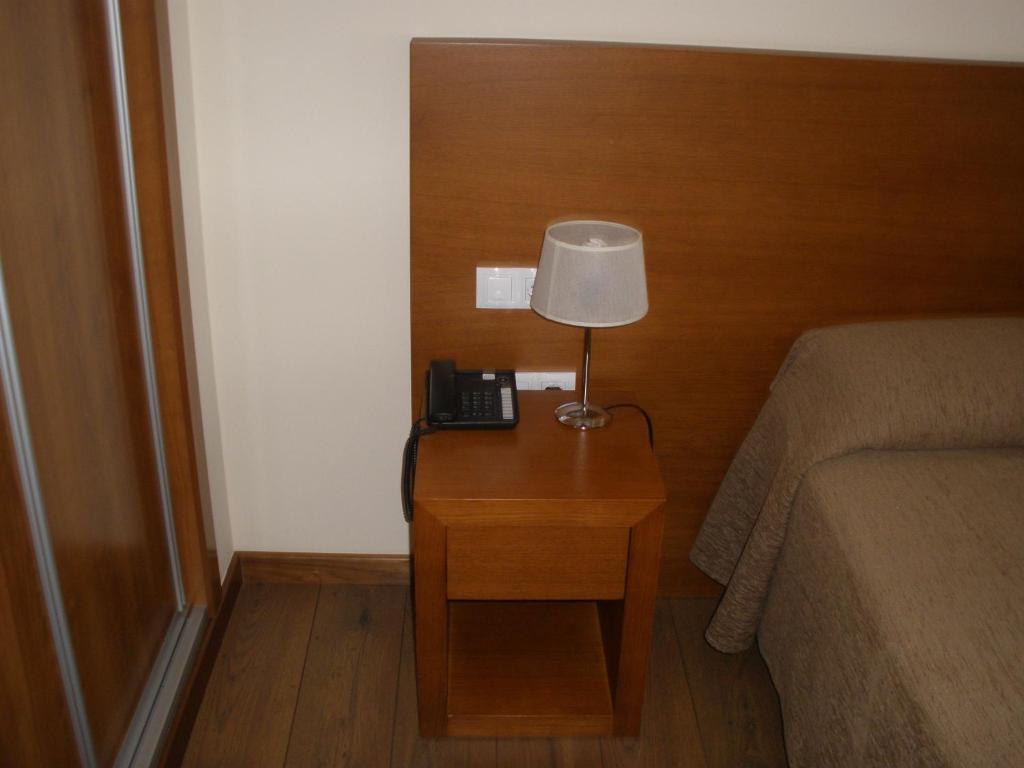 Pension Residencial Platas O Pedrouzo Zimmer foto