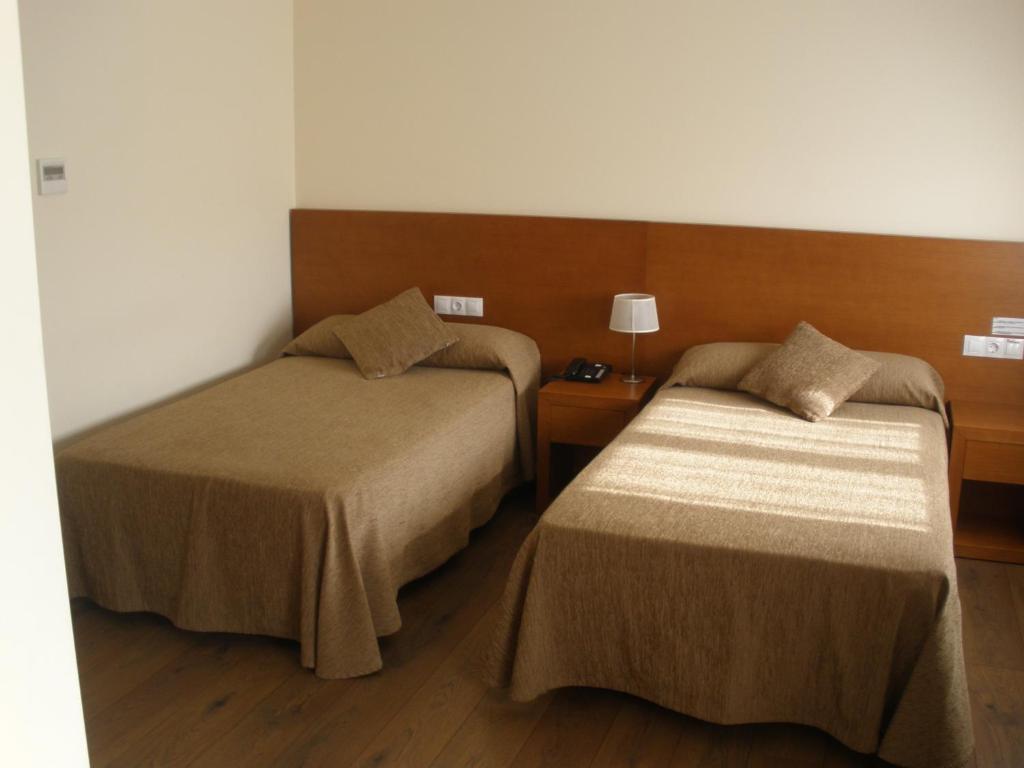 Pension Residencial Platas O Pedrouzo Zimmer foto