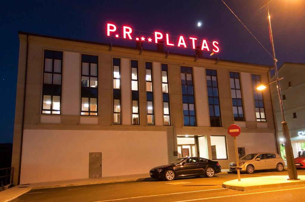 Pension Residencial Platas O Pedrouzo Exterior foto